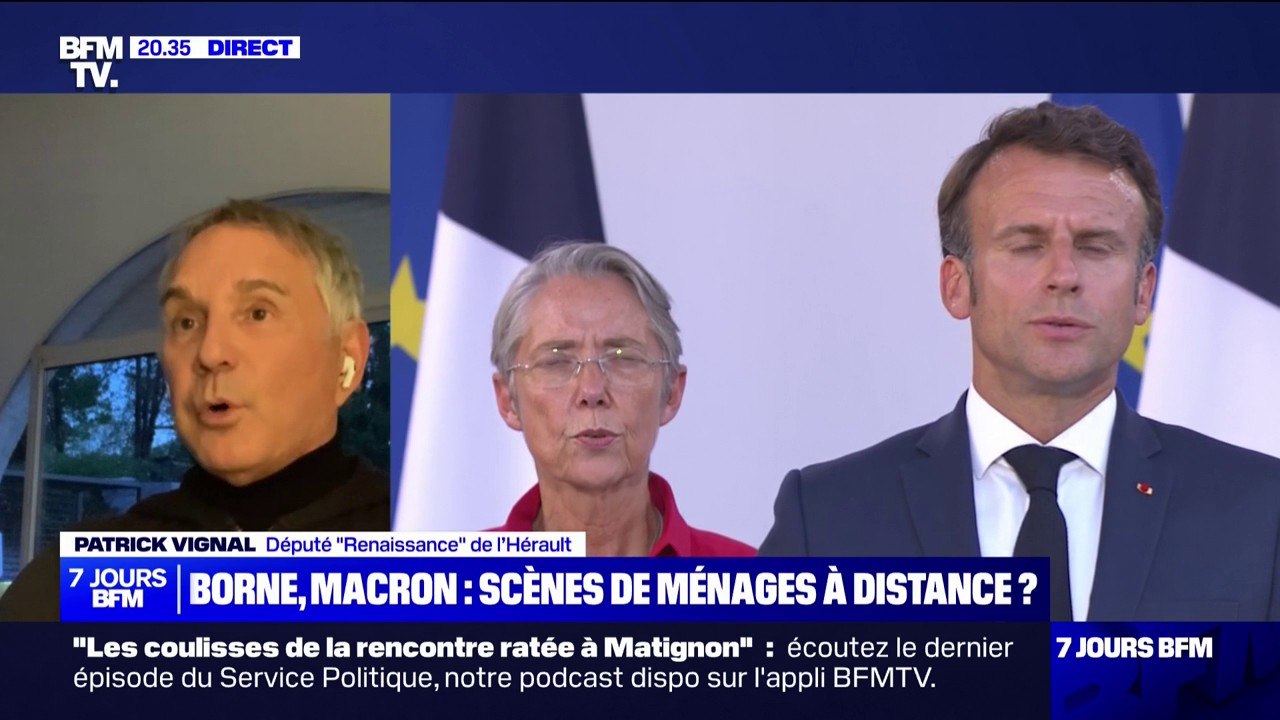 Patrick Vignal (Renaissance): "Il ne faut pas changer de Première ministre, il faut régler le problème de réforme des retraites"