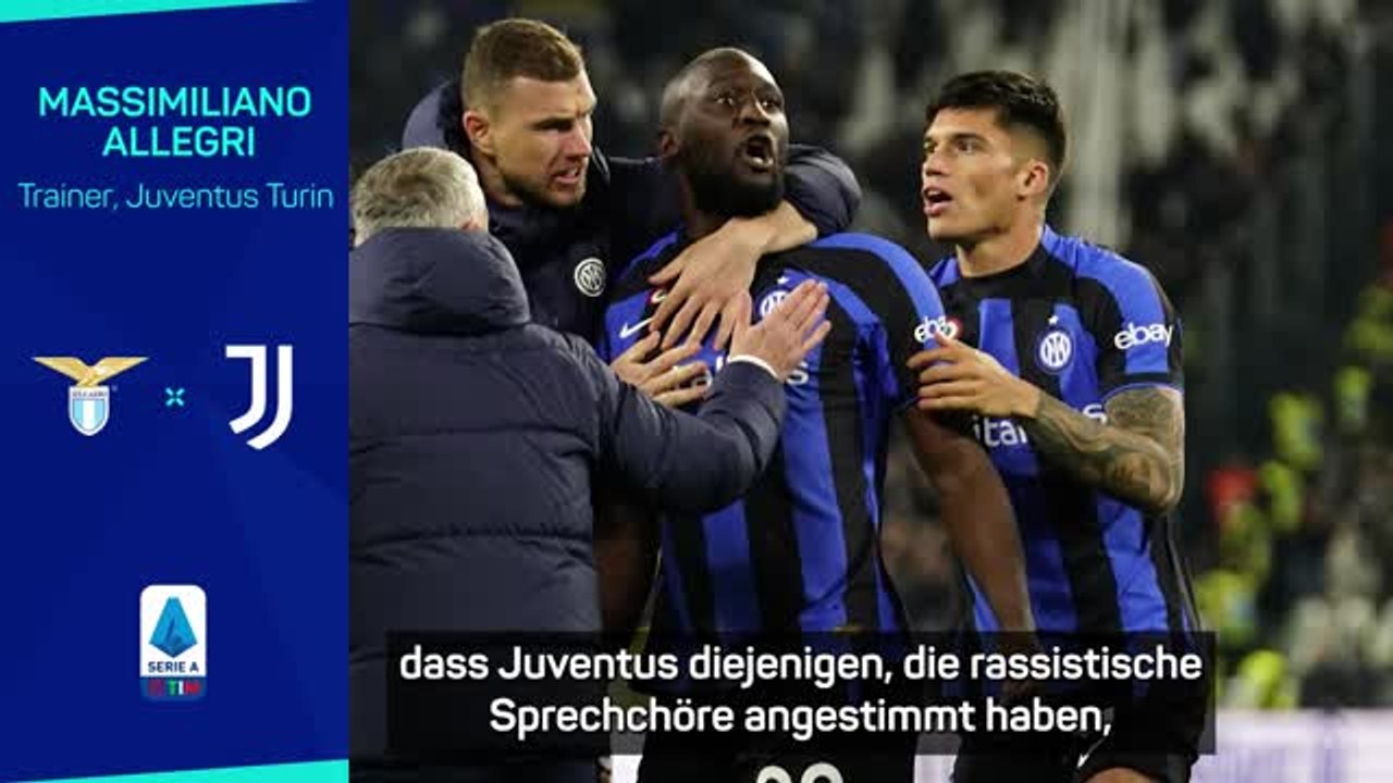 Alllegri: 'Müssen mit gutem Beispiel vorangehen'