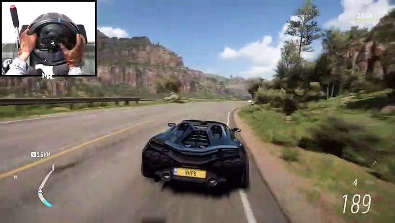 1600HP Lamborghini Sián Roadster _ Forza Horizon 5 _ Steering Wheel Gameplay(720P_60FPS)