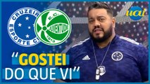 Hugão analisa vitória do Cruzeiro em jogo-treino