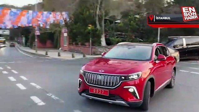 Nureddin Nebati, yerli ve milli otomobil Togg ile ilk sürüşünü gerçekleştirdi