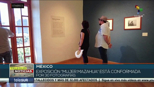 Exposición fotográfica Mujer mazahua difunde historia y costumbres de estas comunidades mexicanas