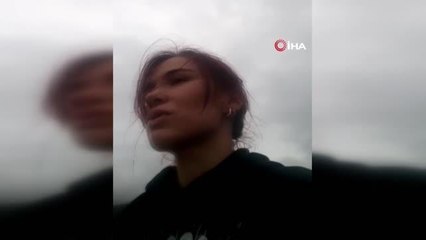 Uçurumdan atlamadan önceki son görüntüsündeki sözleri yürekleri yaktı