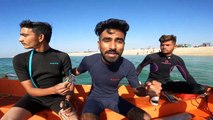 Scuba Diving In Dangerous Ocean -  Shocking
