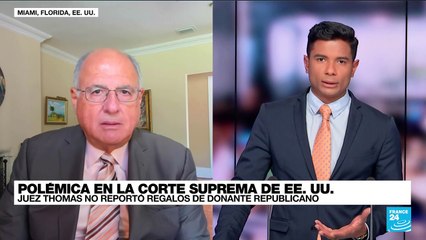 Rafael Peñalver: 'Al aceptar esos regalos, el juez Thomas violó la confianza del pueblo'