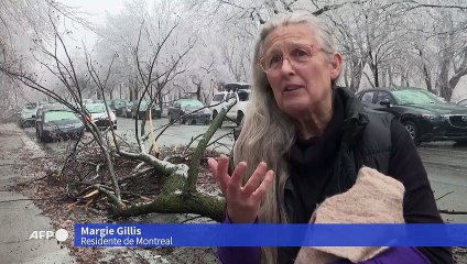 Скачать видео: Cientos de miles de hogares sin electricidad en este de Canadá tras tormenta de hielo