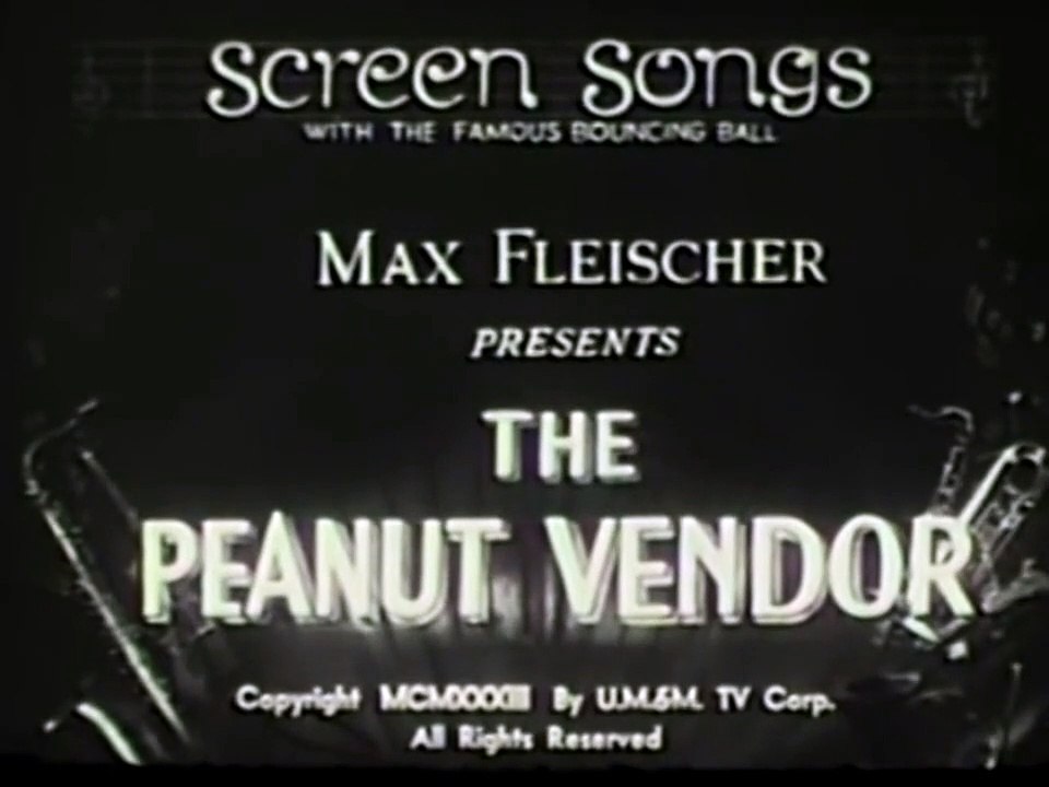 The Peanut Vendor, Armida, in Esp and Eng 1933