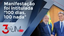 Deputados do PT promovem ato em SP para comparar os governos de Tarcísio e Lula