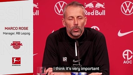 Marco Rose blasts racist abuse aimed at Benjamin Henrichs