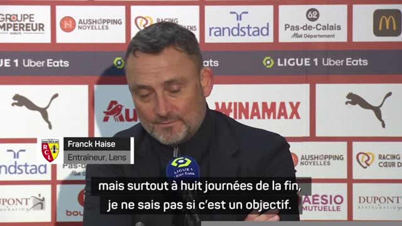 30e j. - Haise : "On ne s'interdit rien"
