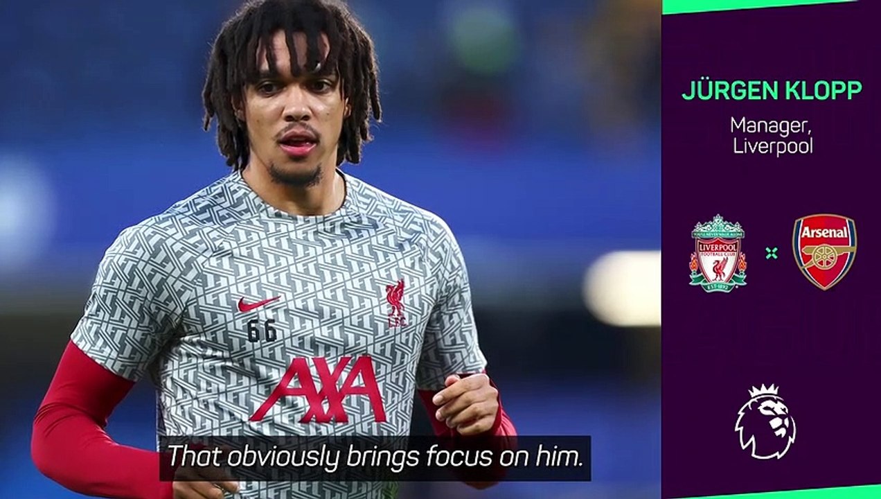 Alexander-Arnold's inconsistency no different to the rest - Klopp