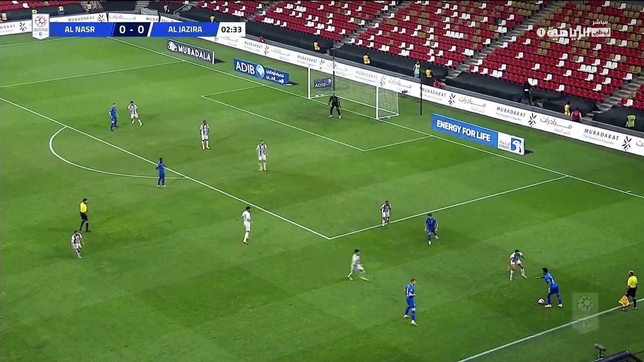 مباراة الجزيرة و النصر  دوري أدنوك للمحترفين   2023-04-07