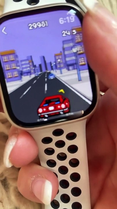 Playing Game in watch #shorts #apple #watch
