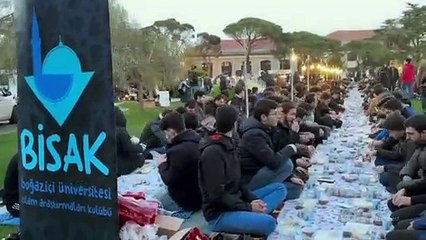 Boğaziçi tarihinin en kalabalık iftar buluşması