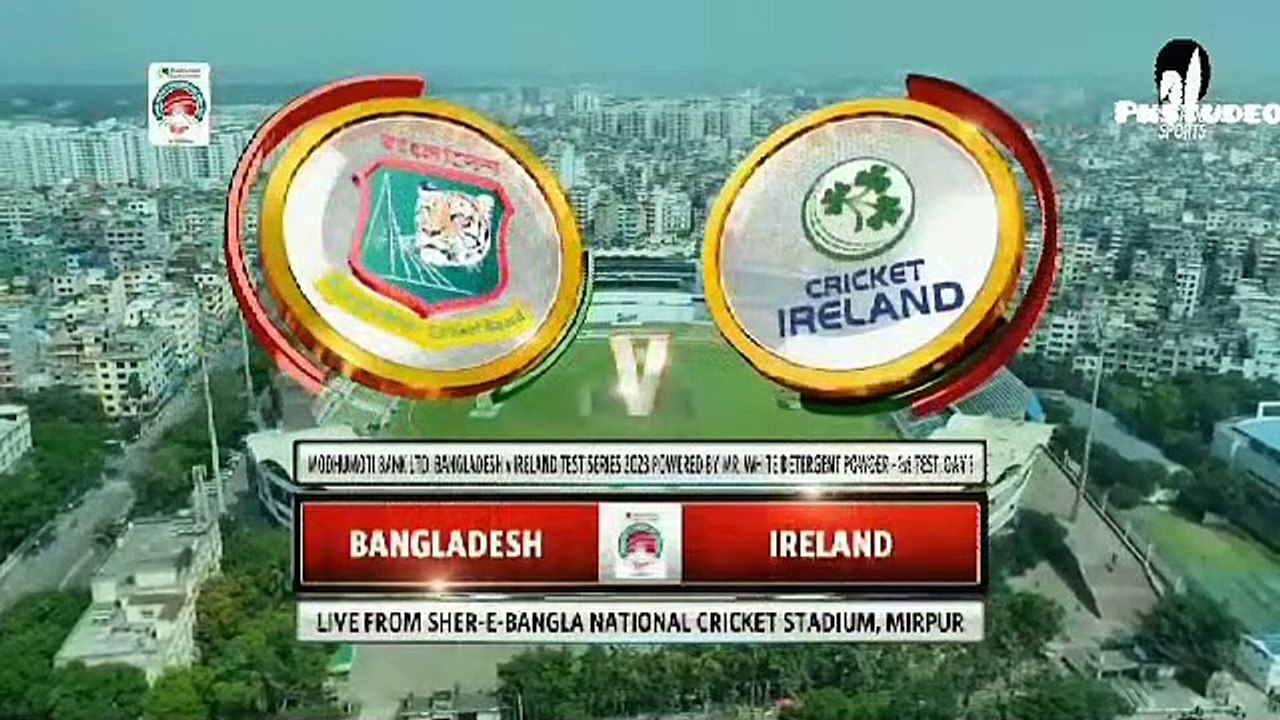 All wickets || Bangladesh vs Ireland || 1st Innings || Only Test || Ireland Tour of Bangladesh 2023
