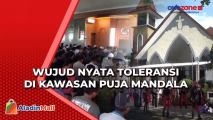 Paskah di Hari Jumat, Intip Indahnya Tolerasi Beragama di Kawasan Puja Mandala