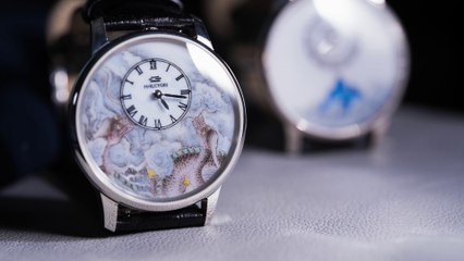 Halcyon, Hand Painting Enamel on Genuine Porcelain Dial