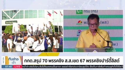 "ครูปรีชา" โผล่สมัคร ส.ส.ปาร์ตี้ลิสต์วันสุดท้าย | เนชั่นทันข่าวเช้า | 8 เม.ย. 66 | PART 2