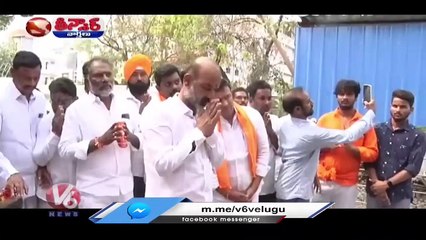 Bandi Sanjay Challenge To Warangal CP Ranganath On Paper Leak _ V6 Teenmaar (1)