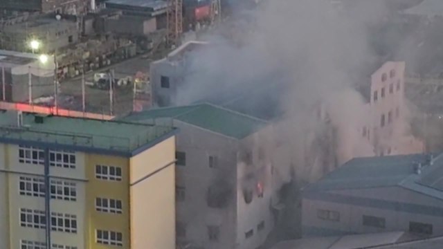 부산 조선소 사무실에서 불...50대 경비원 숨져 / YTN