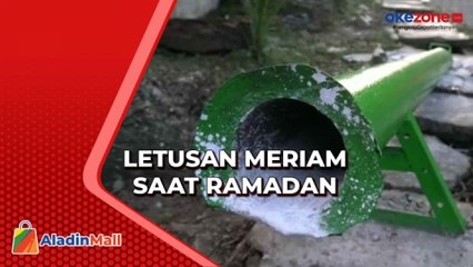 Unik! Letusan Meriam saat Buka Puasa dan Sahur di Rangkasbitung bikin Jantung Mau Copot