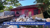 Warga Temukan Tumpukan Kardus Berisi Ratusan KIP Dibuang di Lapak Rongsok