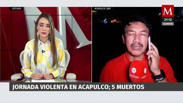 Ataques en Acapulco dejan cinco muertos y cuatro heridos, entre ellos tres menores de edad