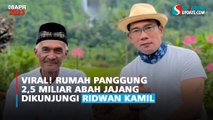 Viral! Rumah Panggung 2,5 Miliar Abah Jajang Dikunjungi Ridwan Kamil
