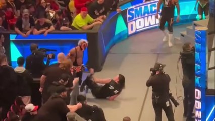 The Judgment Day vs Rey Mysterio and Santos Escobar - WWE Smackdown 4/7/23