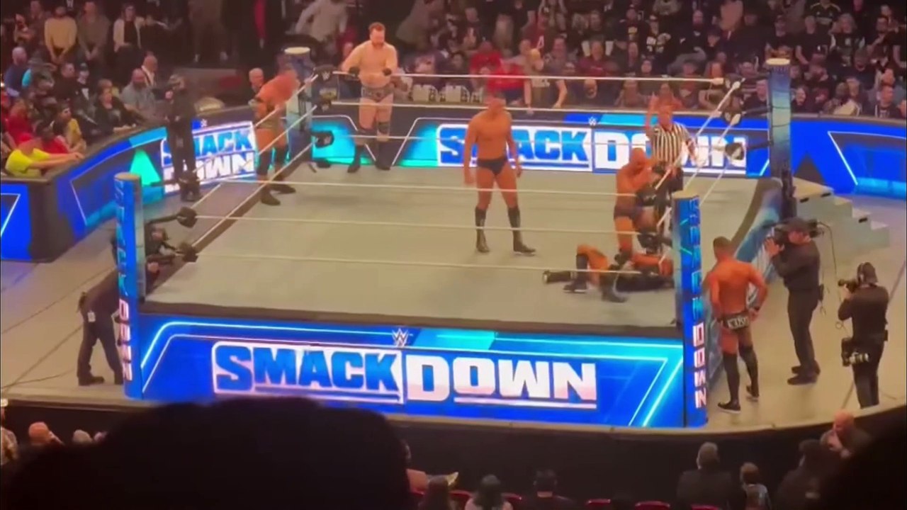 The Brawling Brutes vs The Imperium - WWE Smackdown 4/7/23
