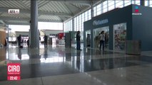 Baja actividad en aeropuertos de Ciudad de México