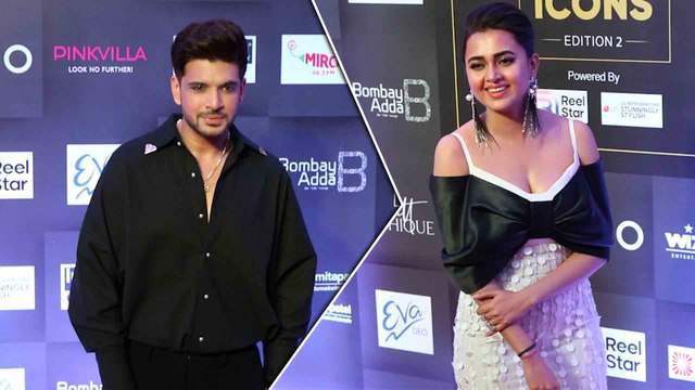 Karan Kundra & Tejasswi Prakash Arrived on Red Carpet of Pinkvilla Style Icons Awards