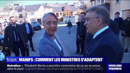 Retraites: comment les ministres font face à la contestation sur le terrain