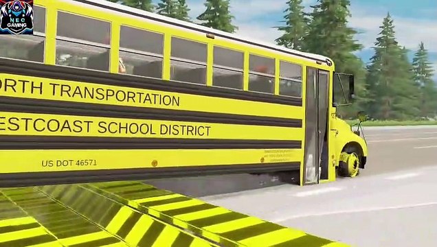 Cars vs Upside Down Speed Bumps BeamNG Drive new video