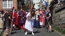 Stations of the Cross in Hastings Old Town on Good Friday 2023