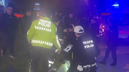 KÜTAHYA'DA TRAFİK KAZASI; 1 ÖLÜ, 6 YARALI