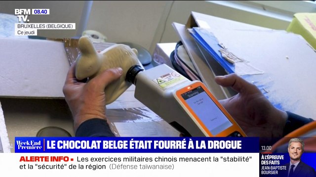 Des lapins de Pâques fabriqués à partir d'un bloc de MDMA saisis à l'aéroport de Bruxelles