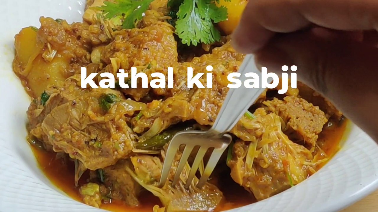 Kathal ki sabji ll jackfruit recipe ll