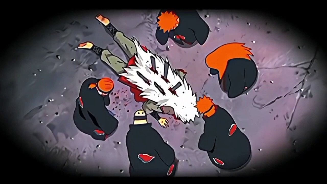 Jiraya___&___akatsuki member_