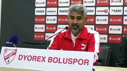 Boluspor-Bodrumspor maçının ardından