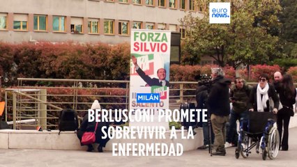 Berlusconi reacciona bien al tratamiento según sus socios y familiares