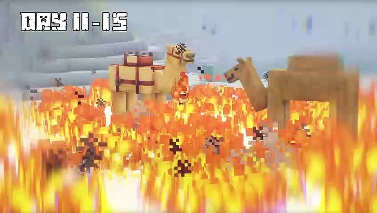I Survived 100 DAYS as a CAMEL in HARDCORE Minecraft!