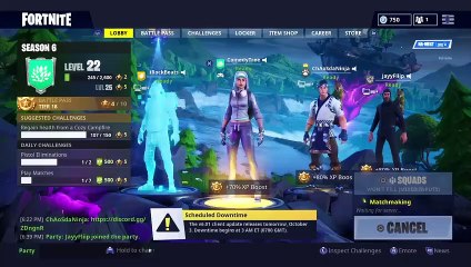 Classic Fortnite: Chapter 1 Season 6 Squad Win