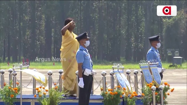 President Droupadi Murmu Flies Sortie In Sukhoi-30 Fighter Jet At Tezpur Air Force Station