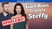 Bold and the Beautiful Spoilers- Liam Runs Crying to Steffy Forrester