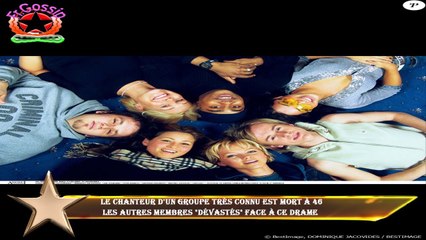 Le chanteur d'un groupe très connu est mort à 46  les autres membres "dévastés" face à ce drame