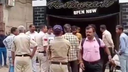 रीवा: कैफे,रेस्टोरेंट में आग लगने से मची अफरा-तफरी, कारण अज्ञात