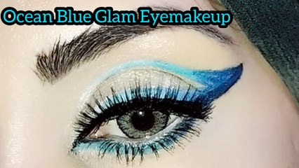 Ocean Blue Glam How to create a Glamours Look