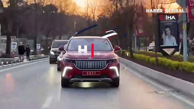 Bakan Nureddin Nebati, eşi Özlem Nebati ile birlikte ilk Togg sürüşünü gerçekleştirdi