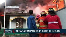 Kebakaran Pabrik Plastik di Bekasi, 19 Unit Mobil Pemadam Kebakaran Dikerahkan